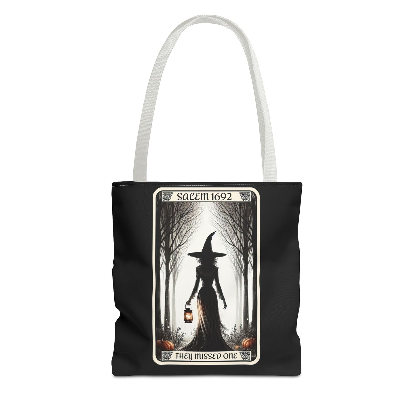 Salem Witch Tarot Tote Bag - "They Missed One"