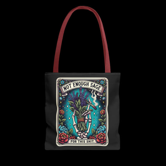 Not Enough Sage Tote Bag – Bold, Whimsical, and Functional