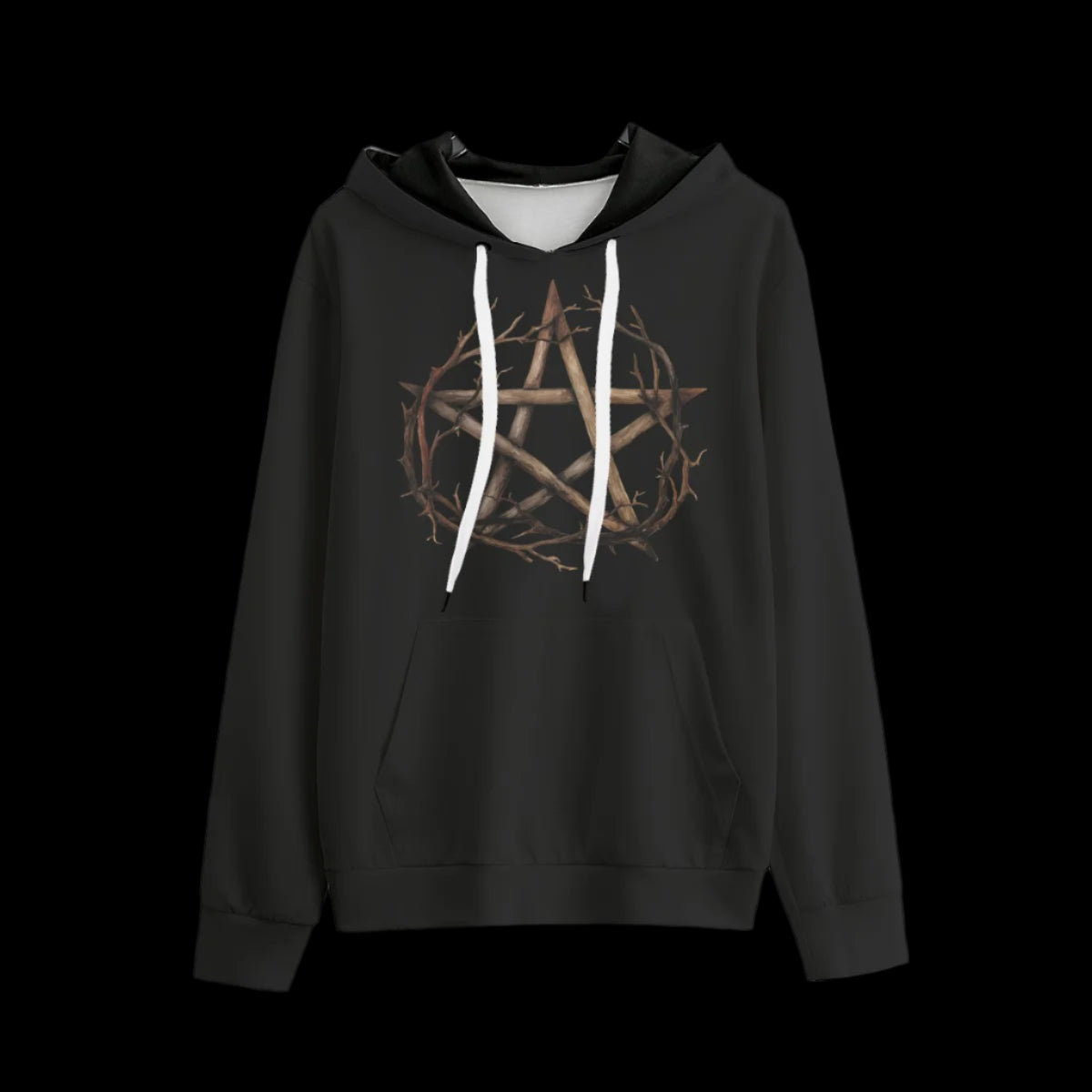 Eco-Friendly Pentacle Hoodie – Mystical Comfort for Modern Witches