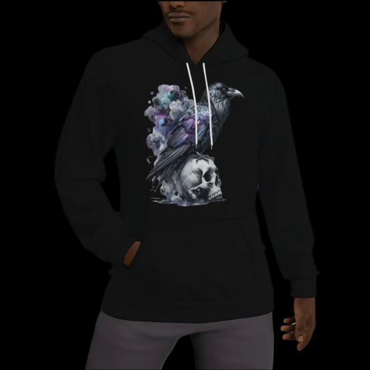 Raven’s Whisper Fleece Hoodie