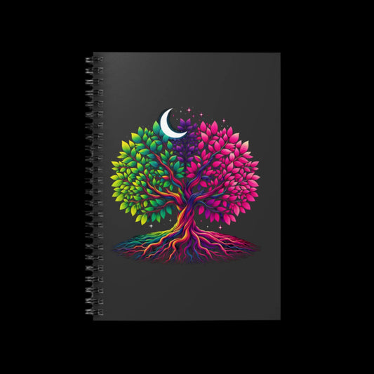 Tree of Radiance Spiral Notebook