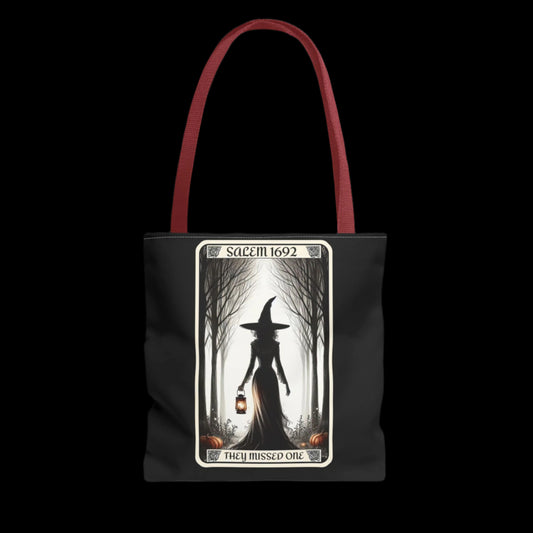 Salem Witch Tarot Tote Bag - "They Missed One"