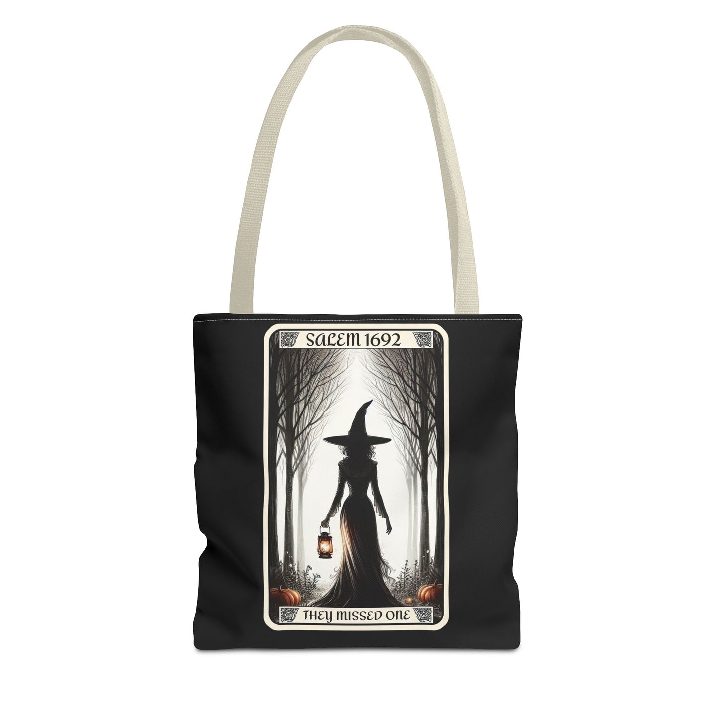 Salem Witch Tarot Tote Bag - "They Missed One"