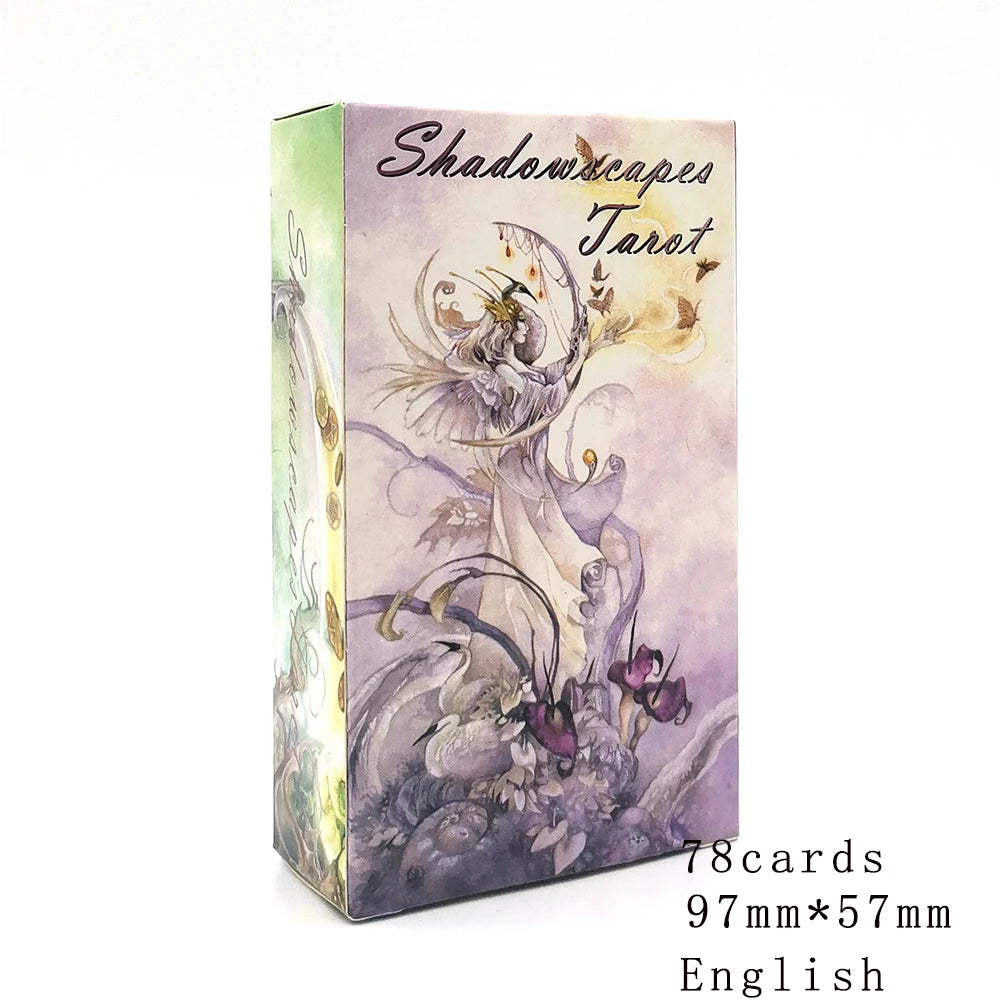 Shadowscapes Tarot Deck – Mystical 78-Card Set for Divination and Guidance