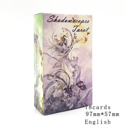 Shadowscapes Tarot Deck – Mystical 78-Card Set for Divination and Guidance