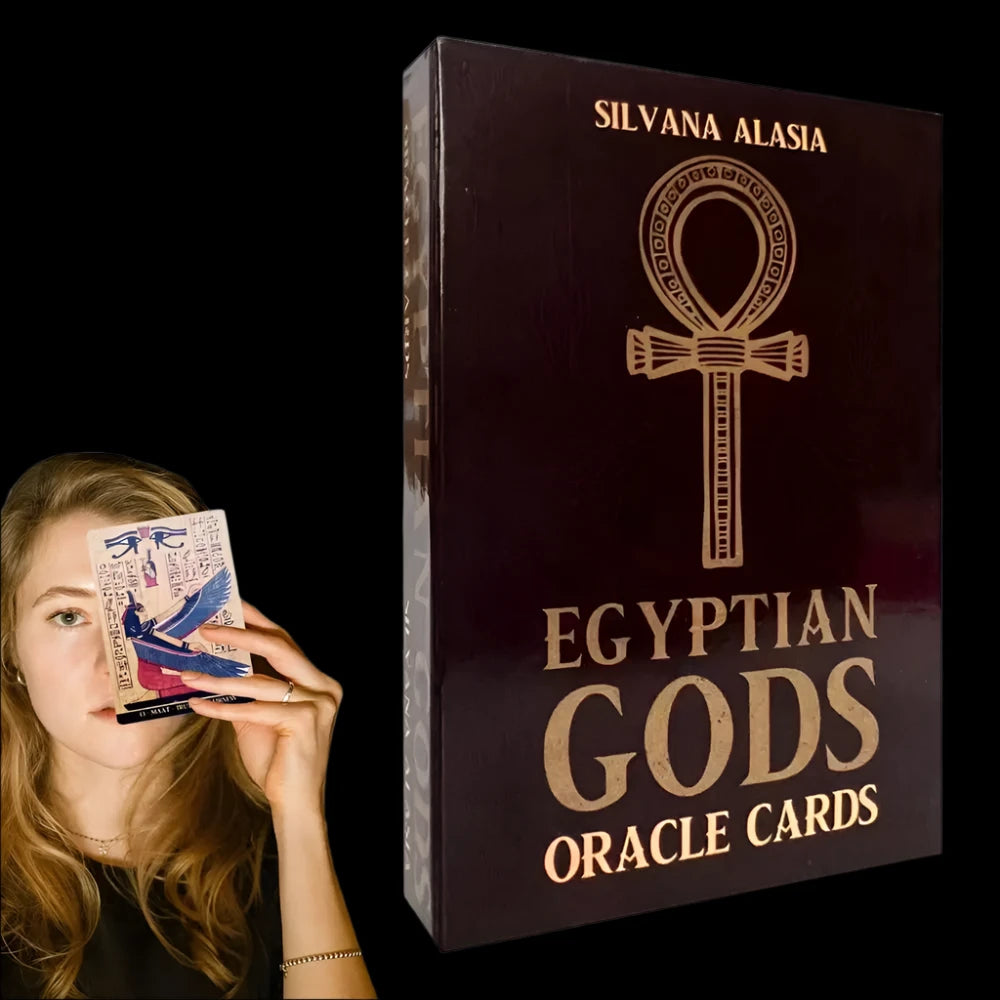 Egyptian Gods Oracle Cards – 36-Card Deck for Mystical Divination