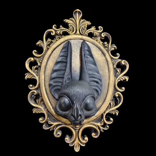 Gothic Baroque Decorative Bat Plaque