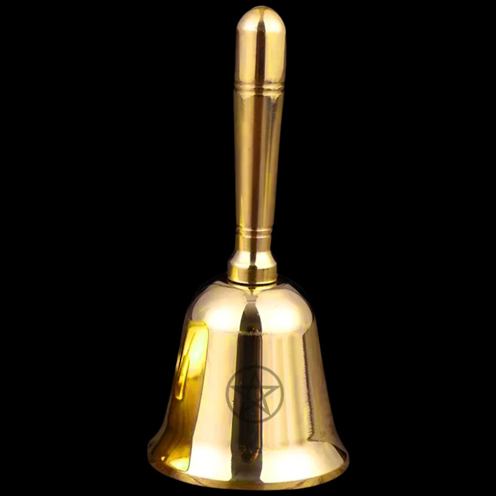 Golden Brass Altar Bell