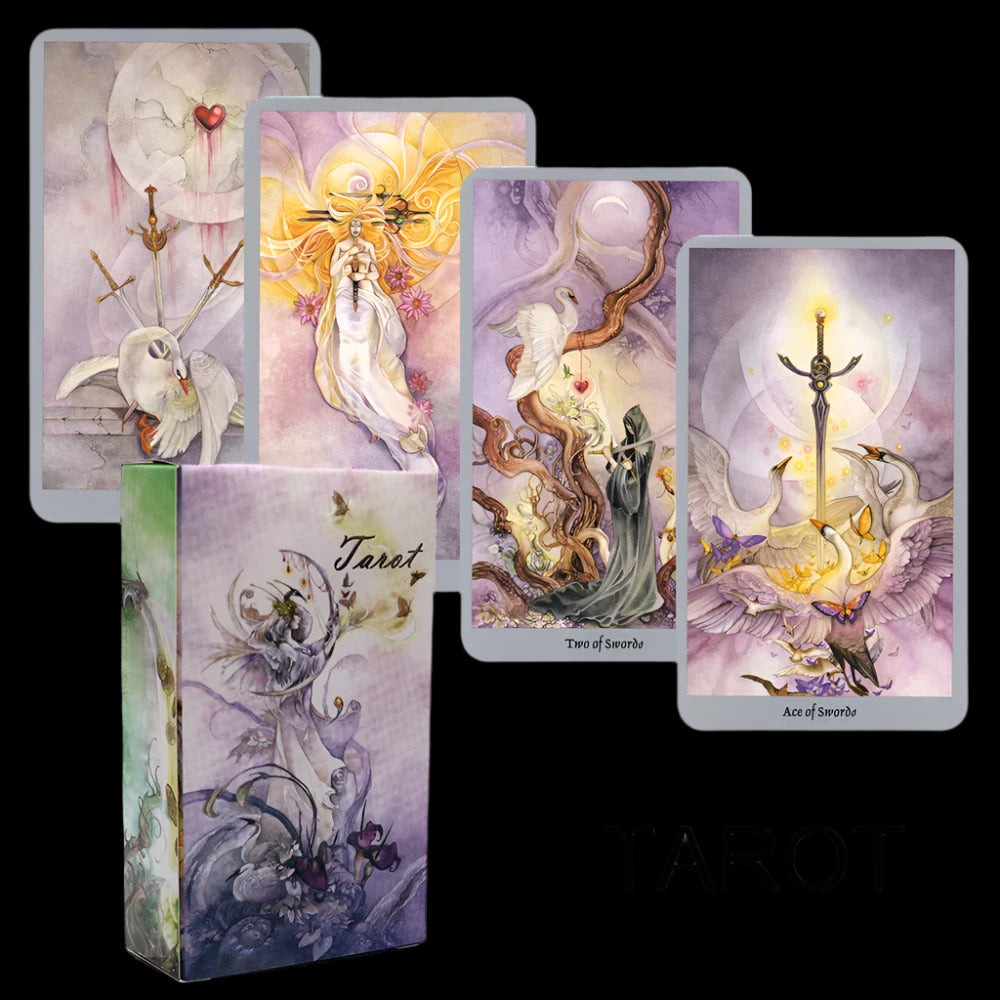 Shadowscapes Tarot Deck – Mystical 78-Card Set for Divination and Guidance