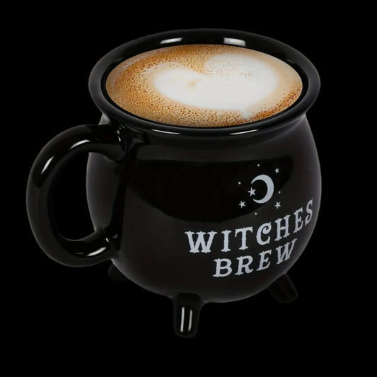 Witches Brew Cauldron Mug - 12oz Ceramic Coffee Cup