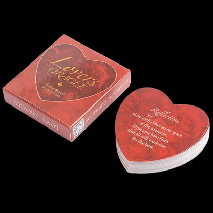 Lovers Oracle: Heart-Shaped Guidance Deck – 45 Cards