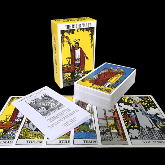 The Rider Tarot Deck – Classic 78-Card Set for Spiritual Guidance and Divination