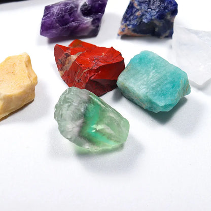 7 Chakra Healing Crystal Set – Natural Energy Balancing Stones