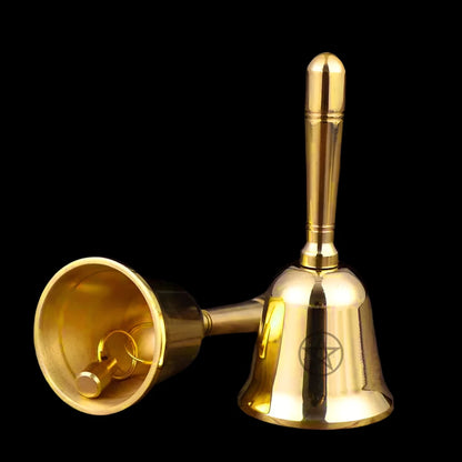 Golden Brass Altar Bell