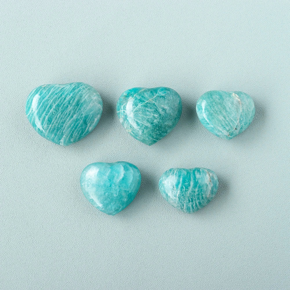 1pc High-quality Amazonite Stone Heart