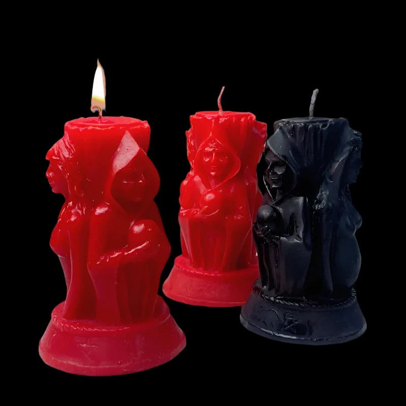 Three Goddesses Scented Candle - A Tribute to Divine Feminine Energy