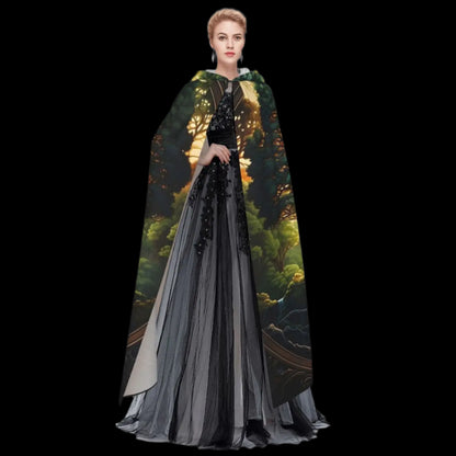 Enchanted Forest Cloak – Tree of Life Design