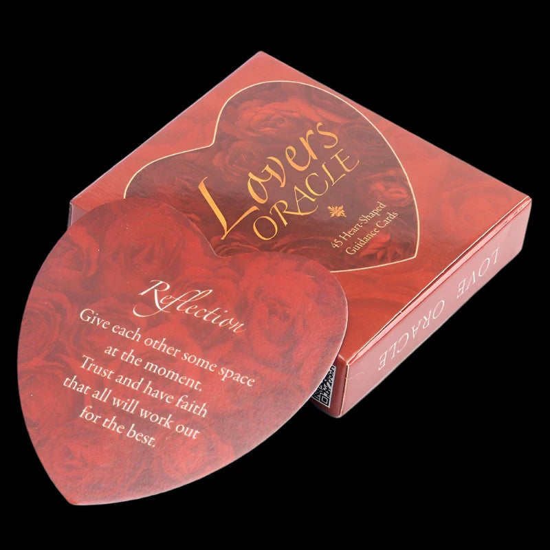 Lovers Oracle: Heart-Shaped Guidance Deck – 45 Cards