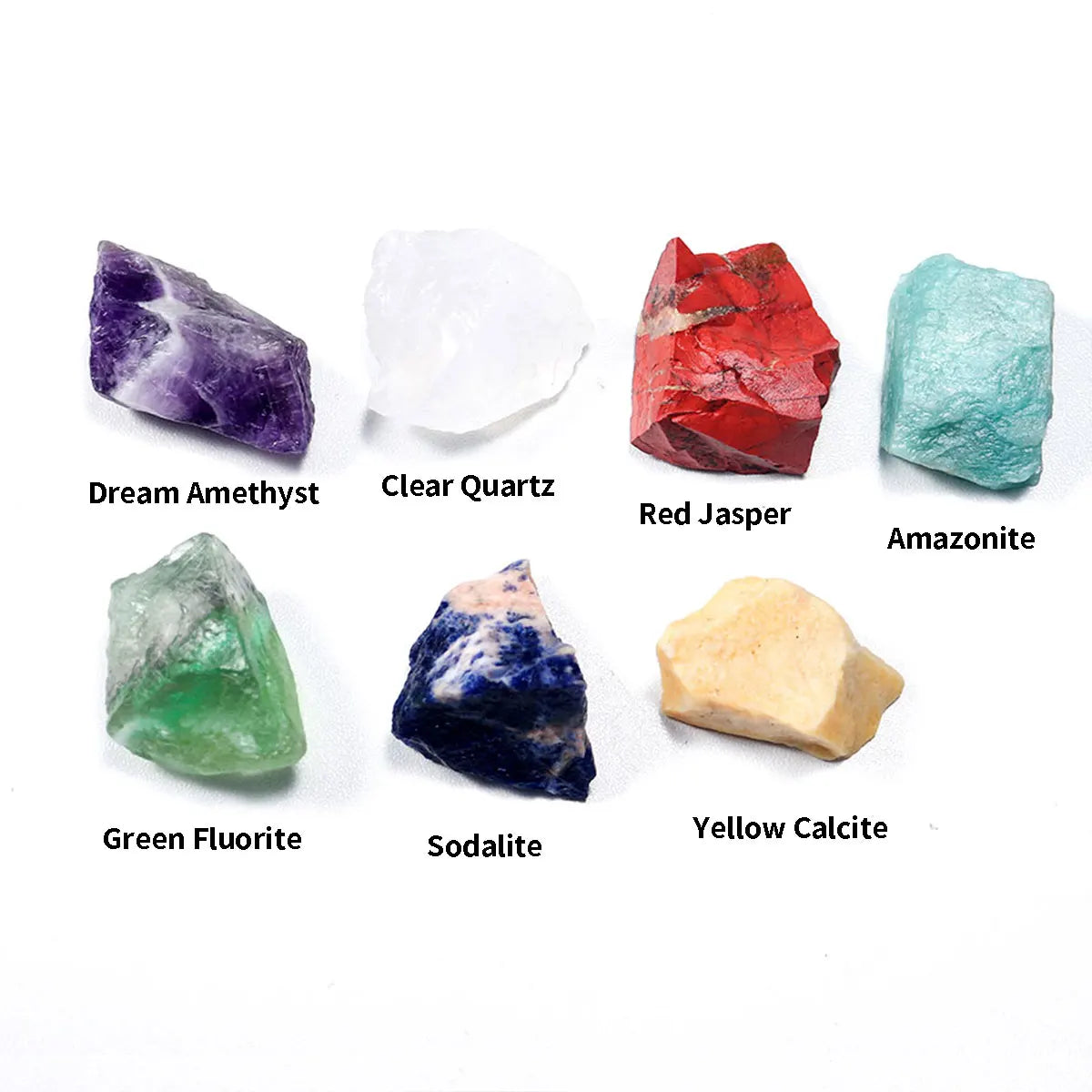 7 Chakra Healing Crystal Set – Natural Energy Balancing Stones