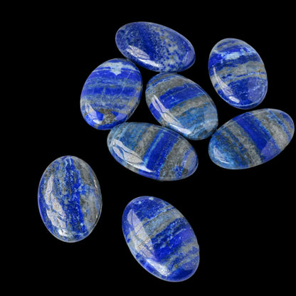 1pc Natural Crystal Lapis Lazuli Palm Stone – 5-6cm, 50-60g