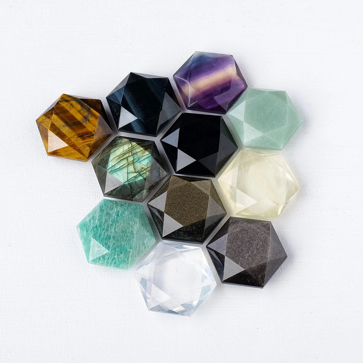 Crystal Hexagram (Faceted Crystal)