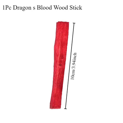 Dragon’s Blood Palo Santo Sticks - Natural Incense for Smudging, Crystal Cleansing & Home Purification