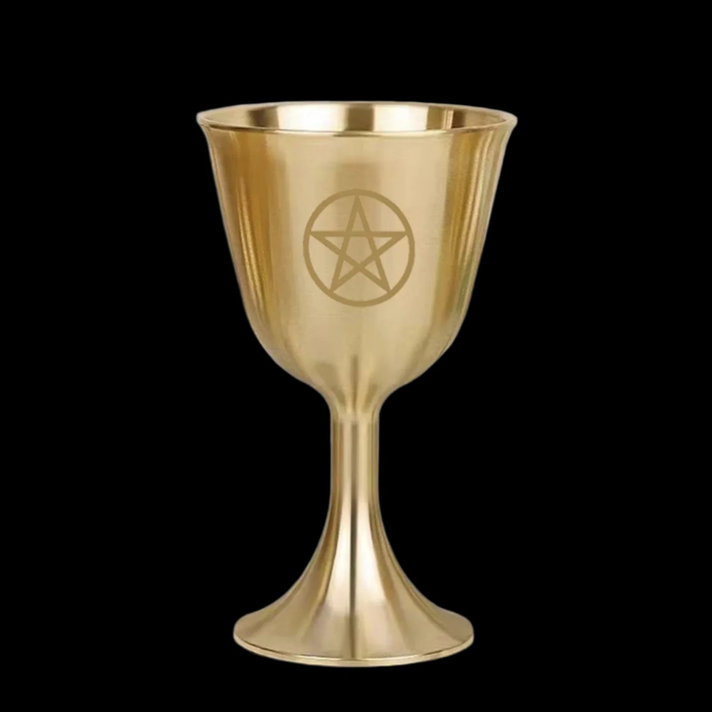 Vintage Brass Ritual Chalice