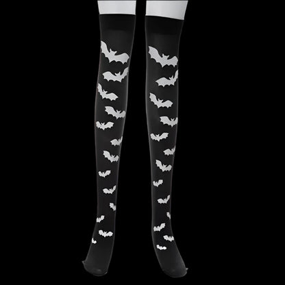 Gothic Dark Long Sexy Stockings – Embrace the Shadows