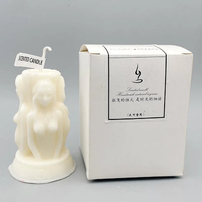 Three Goddesses Scented Candle - A Tribute to Divine Feminine Energy