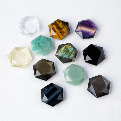 Crystal Hexagram (Faceted Crystal)