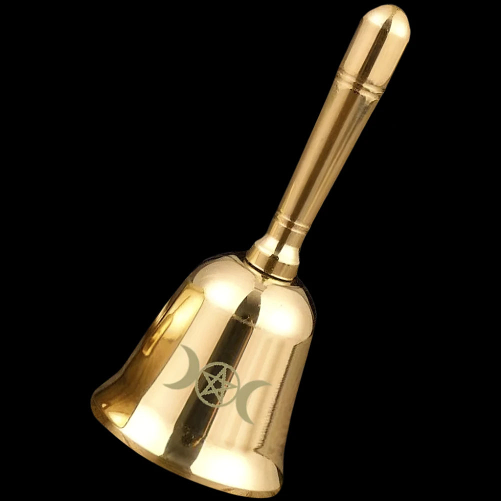 Golden Brass Altar Bell