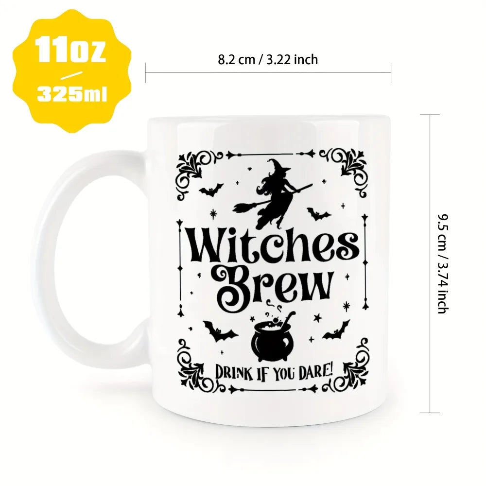 "Witches Brew" Ceramic Coffee Mug - 11oz