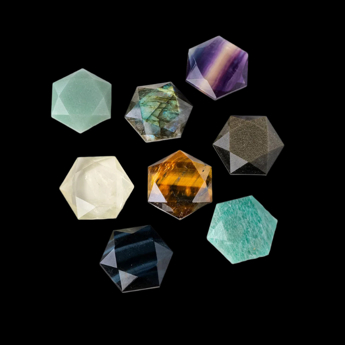 Crystal Hexagram (Faceted Crystal)