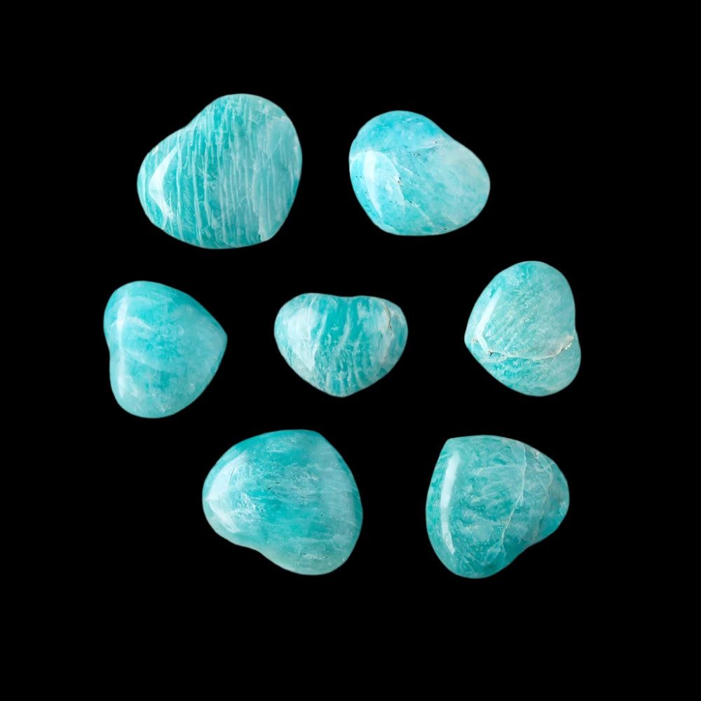 1pc High-quality Amazonite Stone Heart