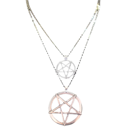 Pentagram Amulet Necklace – Wicca Star Pendant for Mystical Empowerment