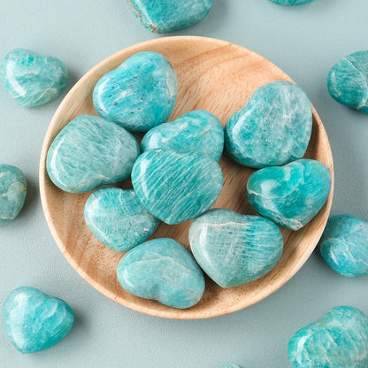 1pc High-quality Amazonite Stone Heart