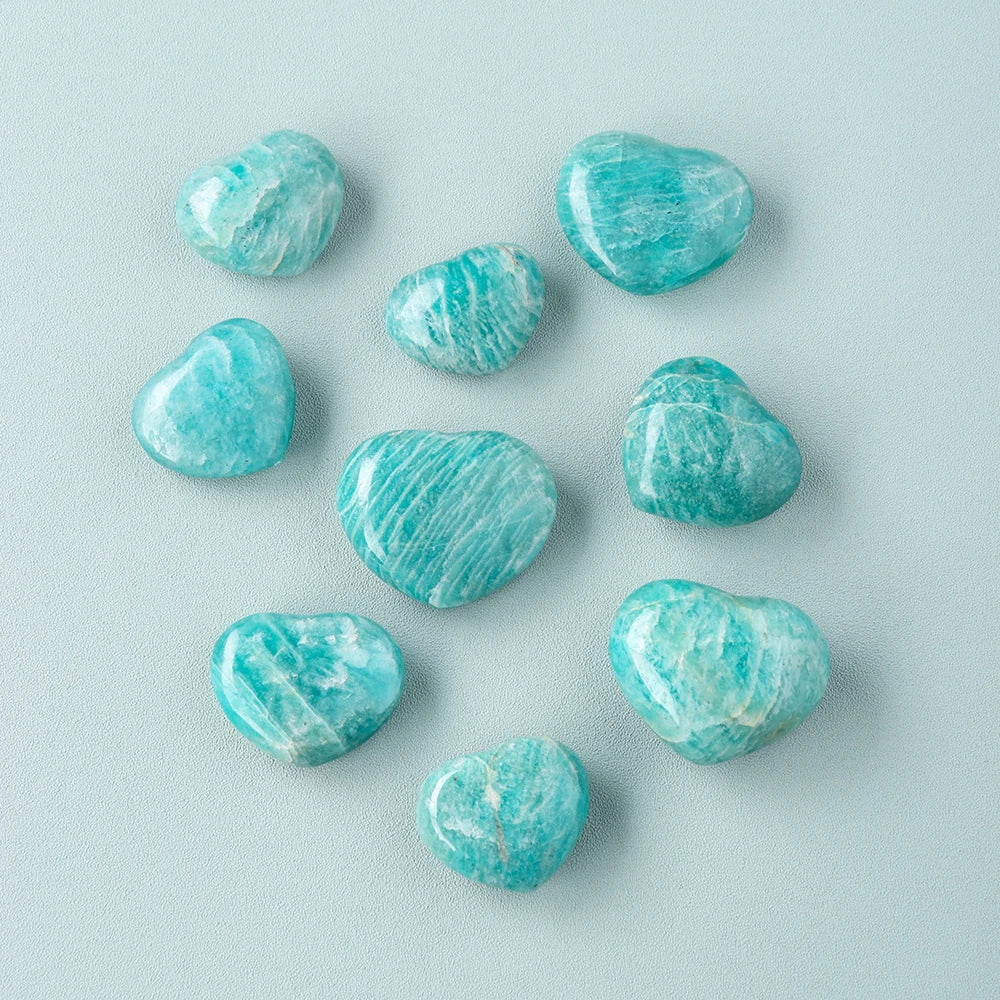 1pc High-quality Amazonite Stone Heart