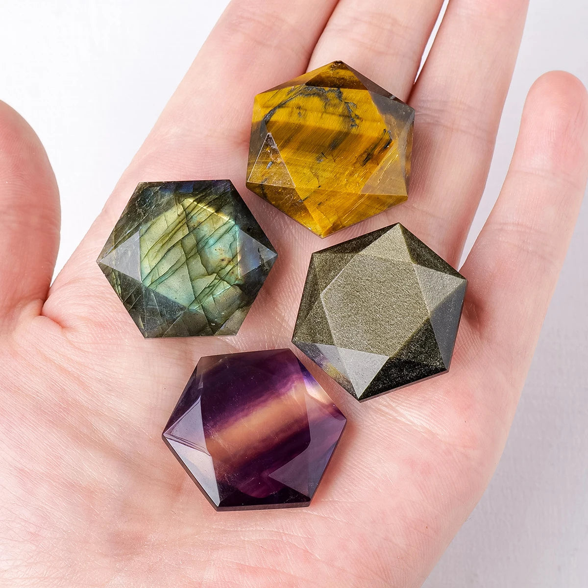 Crystal Hexagram (Faceted Crystal)