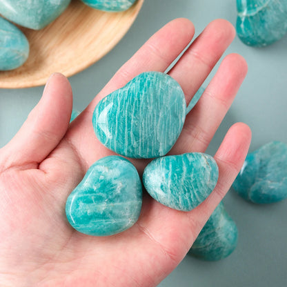 1pc High-quality Amazonite Stone Heart