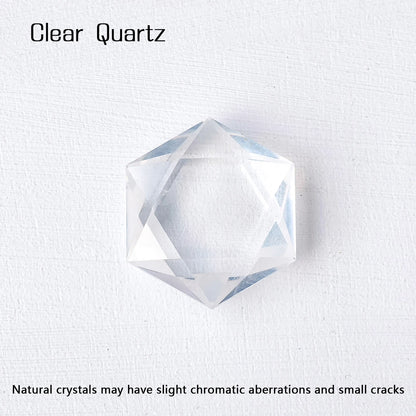 Crystal Hexagram (Faceted Crystal)