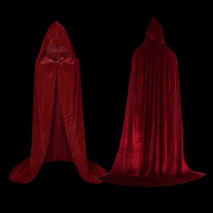 Velvet Long Cloak Cape