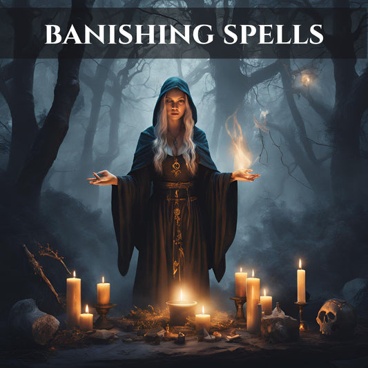 Banishing Spells - Digital Grimoire for Clearing Negative Energy