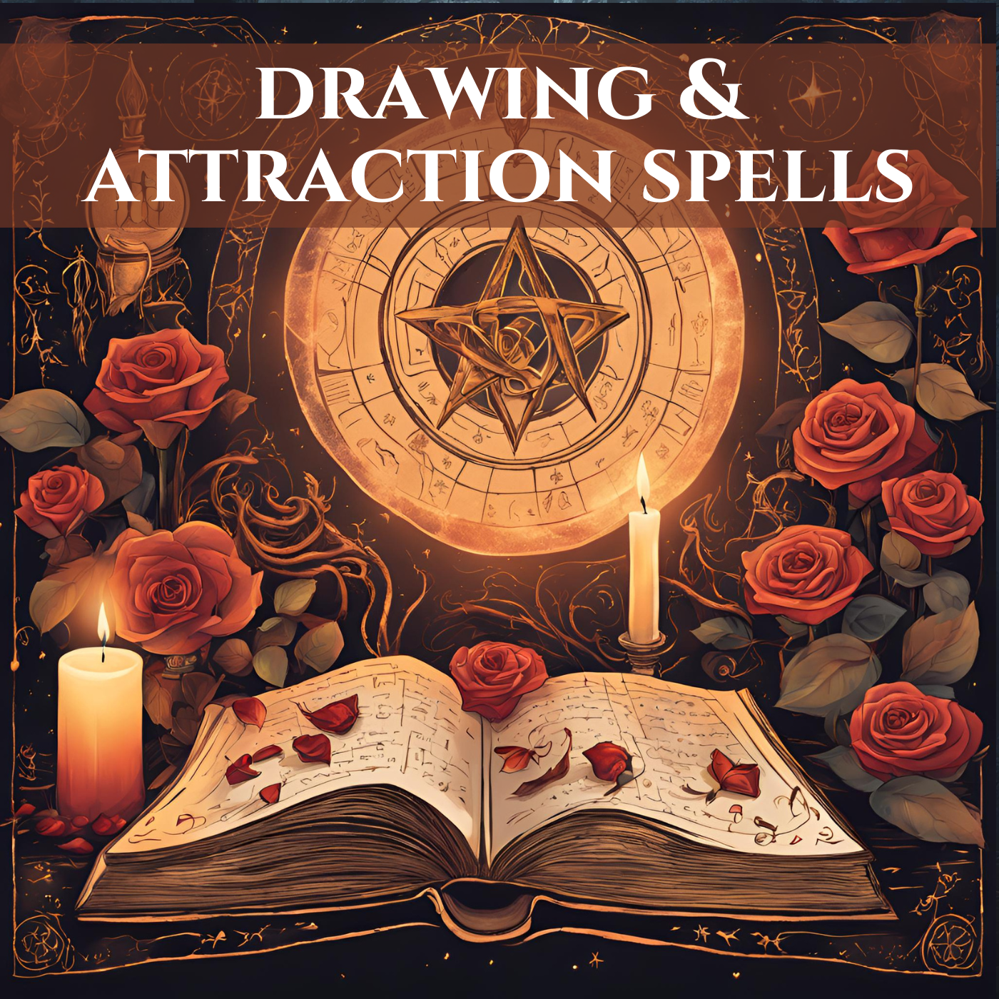 Drawing & Attraction Spells - Digital Grimoire for Manifestation and Desire