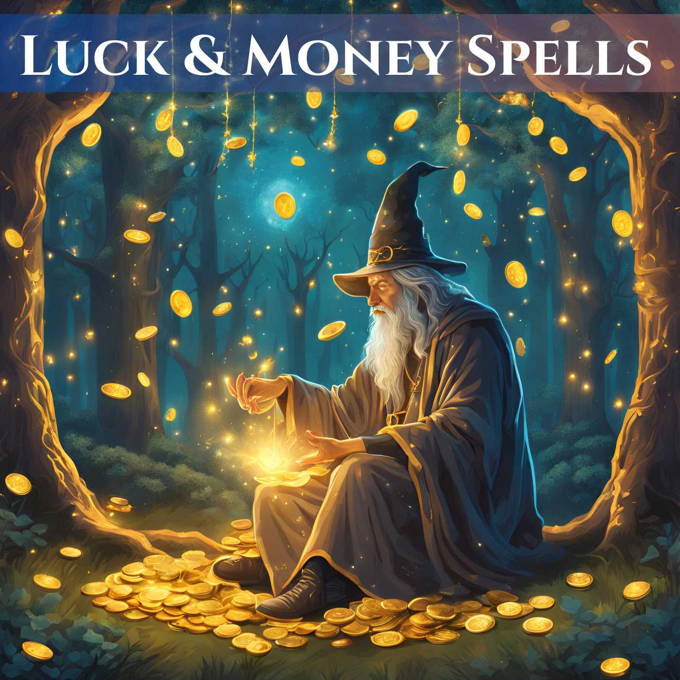 Luck & Money Spells - Digital Grimoire for Wealth and Fortune